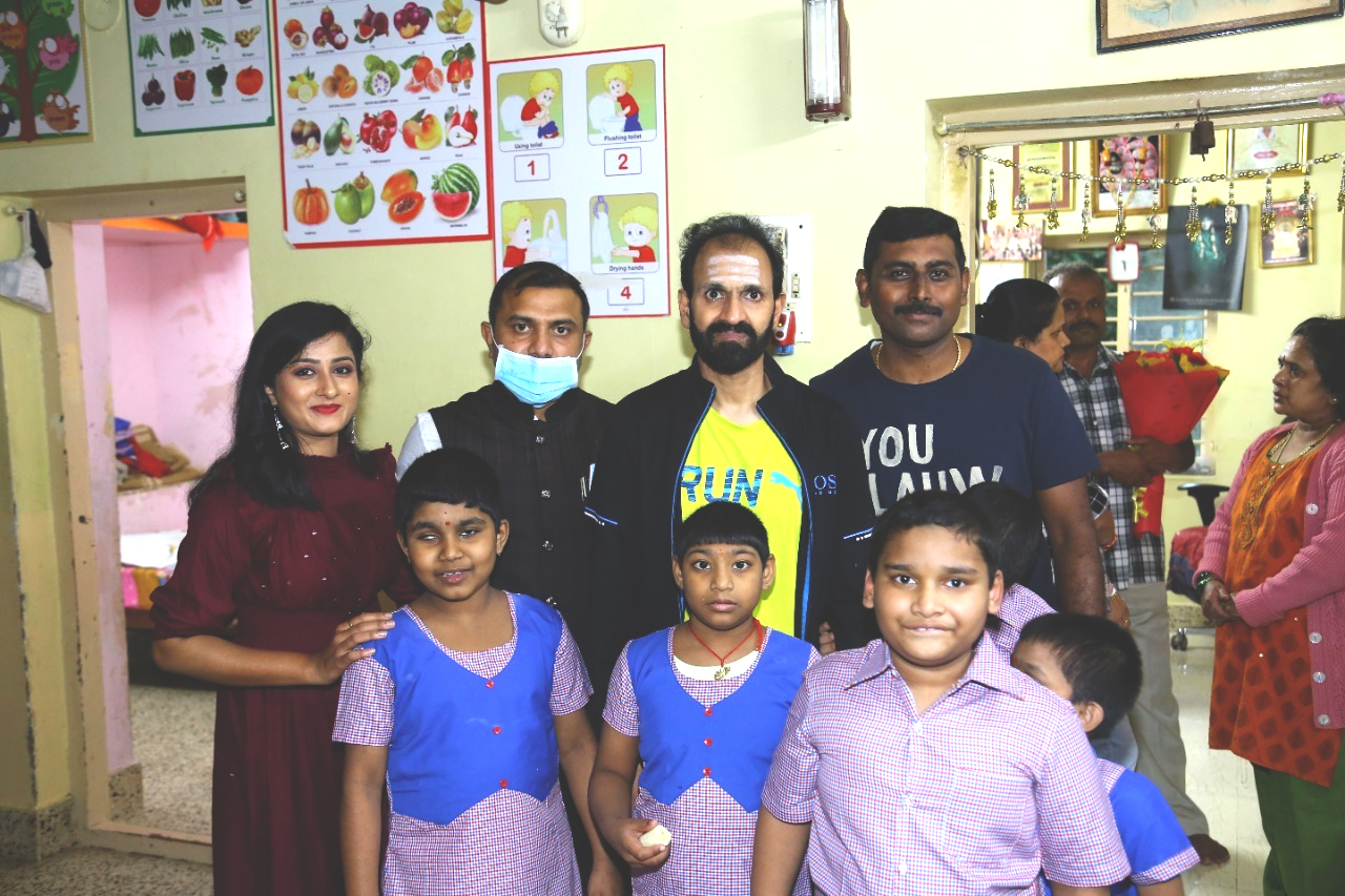 Shree Raghavendra Rajkumar Visited our school